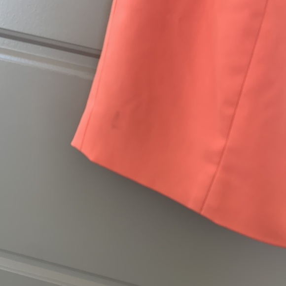 JAY GODFREY BENIOFF MINI DRESS PAPAYA 6 - Picture 6 of 8